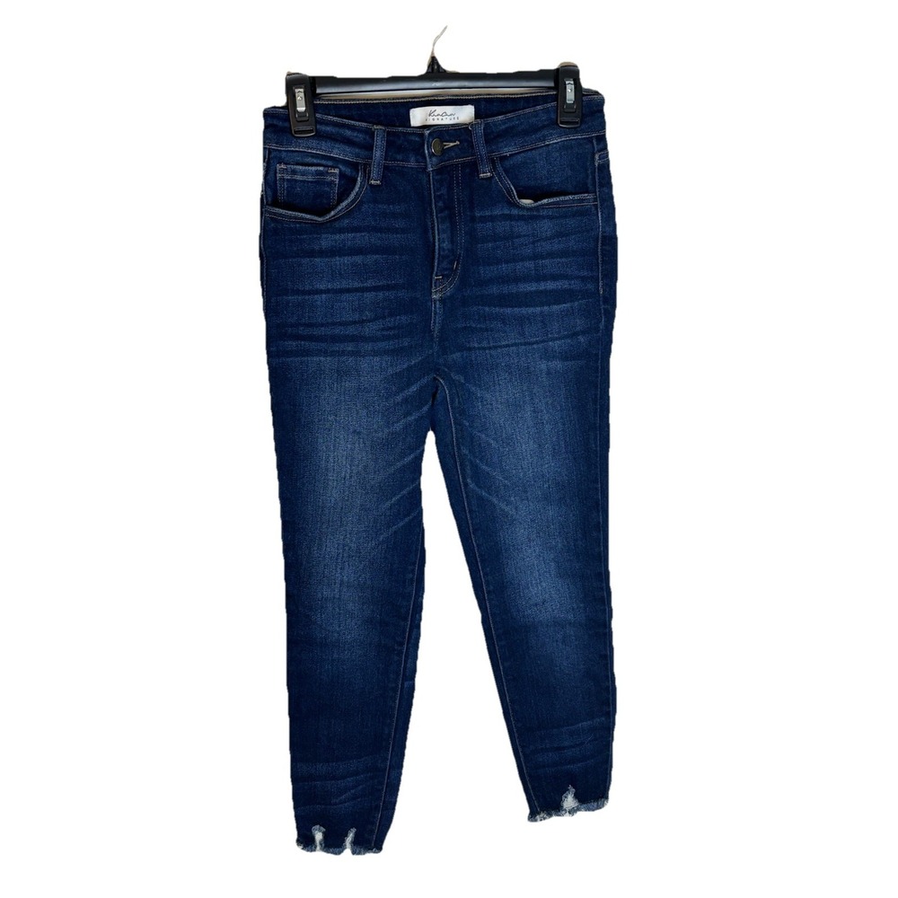 KANCAN distressed Blue jeans Size 27 Style VBK1437A Cut #30728